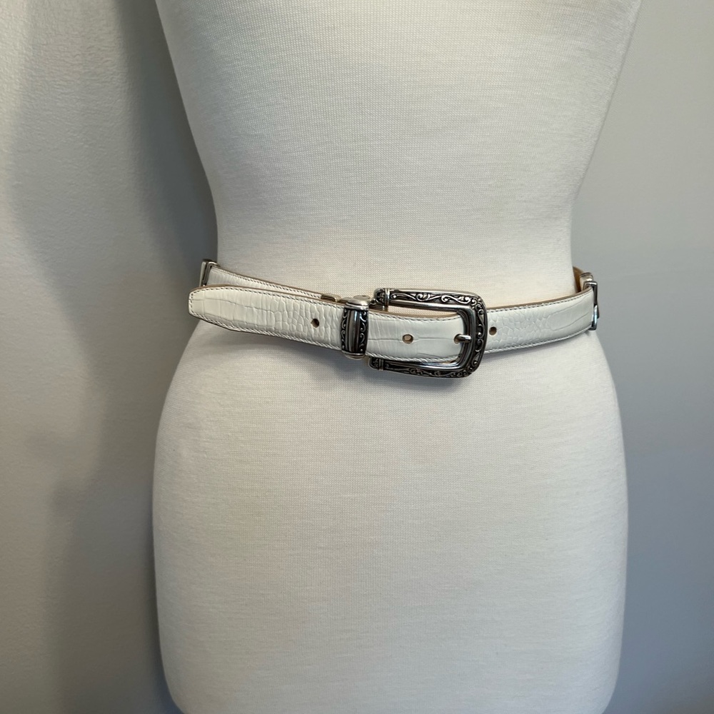 White/Tan Belt